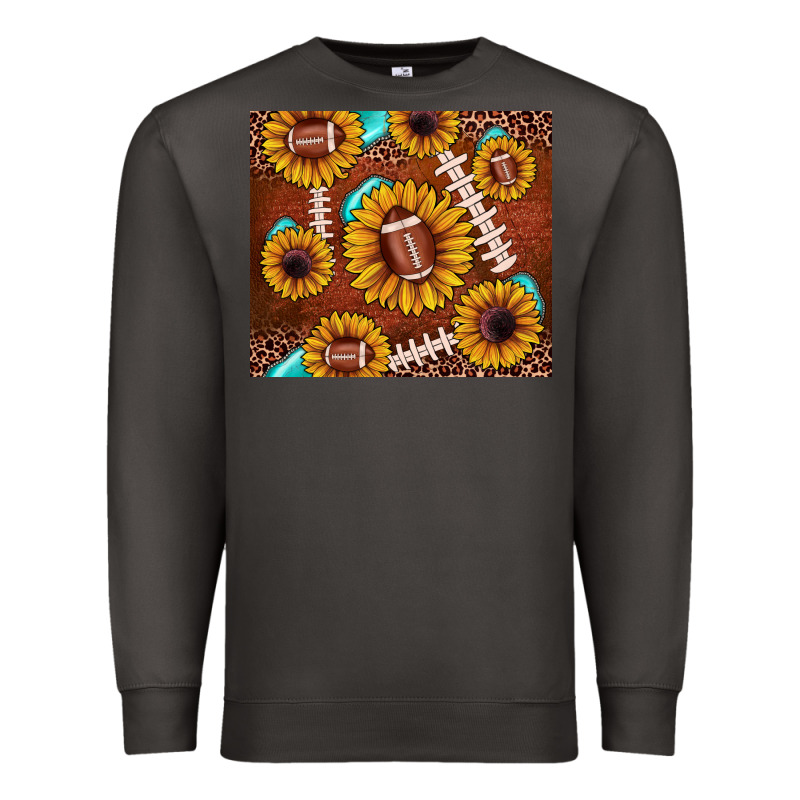 Football Leopard Sunflower Premium Sweatshirt by JahusDesignShop | Teevron