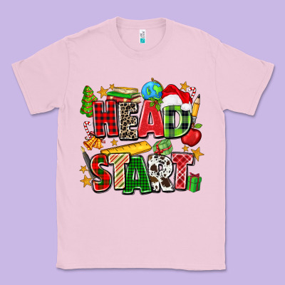 Classic Tee head start christmas