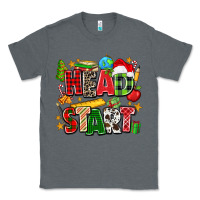 Charcoal Heather head start christmas Classic Tee - Zillion Design Studio