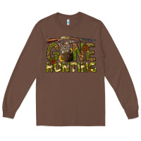 Chestnut gone hunting western Long Sleeve Tee - texasbilliewilder