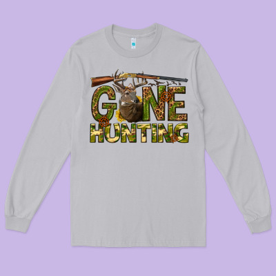 Long Sleeve Tee gone hunting western
