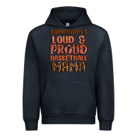 Navy somebodys loud and proud basketball mama Urban Hoodie - MaliasSmallBusiness