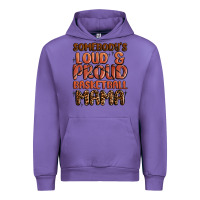 Tulip somebodys loud and proud basketball mama Urban Hoodie - MaliasSmallBusiness