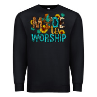 Black made to worship Premium Sweatshirt - Artiststas
