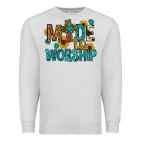 Dove Grey made to worship Premium Sweatshirt - Artiststas