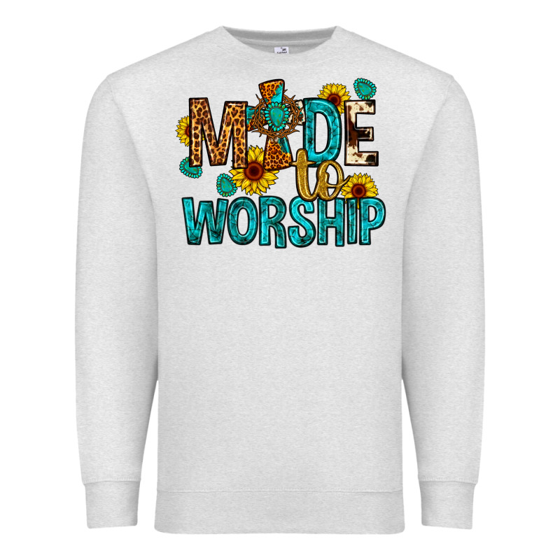 Made To Worship Premium Sweatshirt by Artiststas | Teevron