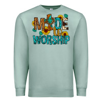 Seafoam made to worship Premium Sweatshirt - Artiststas