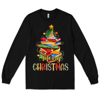 Black book christmas tree merry christmas Long Sleeve Tee - Zillion Design Studio