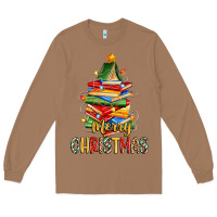 Toasted Coconut book christmas tree merry christmas Long Sleeve Tee - Zillion Design Studio
