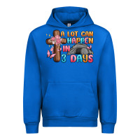 Cobalt a lot can happen in 3 days Urban Hoodie - MaliasSmallBusiness