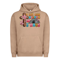 Pigment Burro a lot can happen in 3 days Urban Hoodie - MaliasSmallBusiness