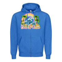 True Royal beach bum Zipper Hoodie - texasbilliewilder