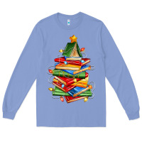 Colony Blue book christmas tree Long Sleeve Tee - Zillion Design Studio