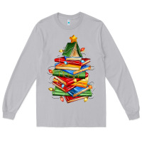 Moon Dust book christmas tree Long Sleeve Tee - Zillion Design Studio