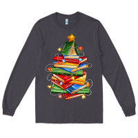 Smoke book christmas tree Long Sleeve Tee - Zillion Design Studio
