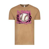 Vintage Camel in october we wear pink baseball Vintage Tee - BarkalooDesign