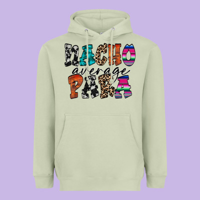Nacho Para Heavyweight Hoodie Designed By Racoondesign