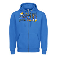 True Royal sister volleyball Zipper Hoodie - Zillion Design Studio
