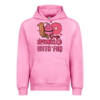Fuchsia Pink 100 days sprinkled with fun Urban Hoodie - MaliasSmallBusiness