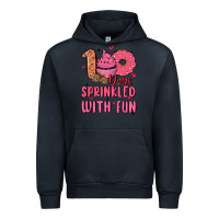 Navy 100 days sprinkled with fun Urban Hoodie - MaliasSmallBusiness