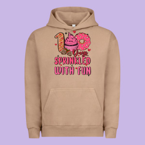 100 Days Sprinkled With Fun Urban Hoodie Designed By Maliassmallbusiness