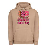 Pigment Burro 100 days sprinkled with fun Urban Hoodie - MaliasSmallBusiness