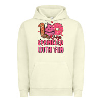 Pigment Pistachio 100 days sprinkled with fun Urban Hoodie - MaliasSmallBusiness