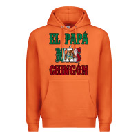 Carrot El Papa Mas Chingon Mexican Flag Premium Hoodie - Jasminsmagicworld