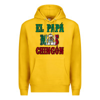 Lemon El Papa Mas Chingon Mexican Flag Premium Hoodie - Jasminsmagicworld