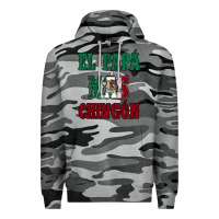 Slate Camo El Papa Mas Chingon Mexican Flag Premium Hoodie - Jasminsmagicworld