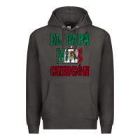 Smoke El Papa Mas Chingon Mexican Flag Premium Hoodie - Jasminsmagicworld