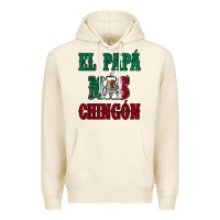 Tofu El Papa Mas Chingon Mexican Flag Premium Hoodie - Jasminsmagicworld