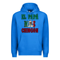 True Royal El Papa Mas Chingon Mexican Flag Premium Hoodie - Jasminsmagicworld