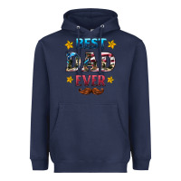 Navy best dad ever Heavyweight Hoodie - HRA Design Shop
