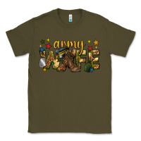 Army Green army wife western Classic Tee - texasbilliewilder