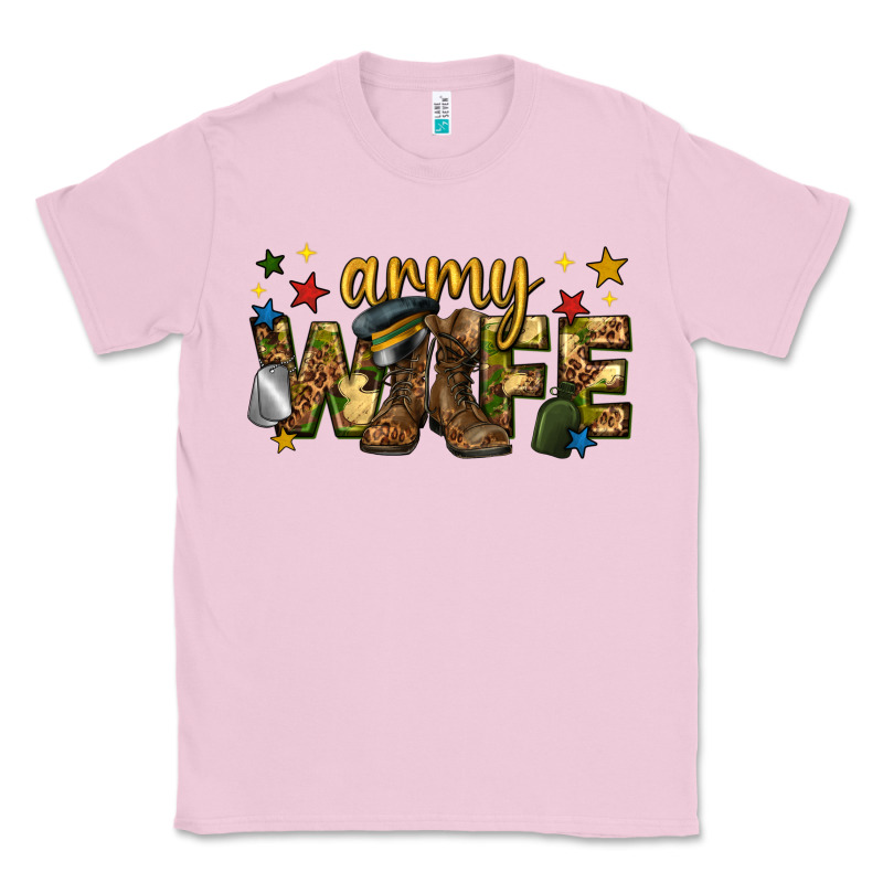 Army Wife Western Classic Tee by texasbilliewilder | Teevron