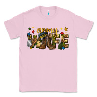 Bubblegum Pink army wife western Classic Tee - texasbilliewilder