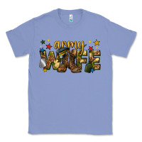 Colony Blue army wife western Classic Tee - texasbilliewilder