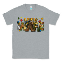 Heather Grey army wife western Classic Tee - texasbilliewilder