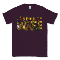 Plum army wife western Classic Tee - texasbilliewilder