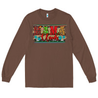 Chestnut Western Christmas Mama Claus Long Sleeve Tee - RanaPortraitStore