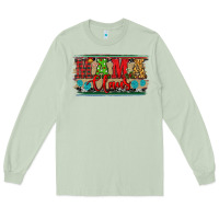 Matcha Western Christmas Mama Claus Long Sleeve Tee - RanaPortraitStore