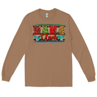 Toasted Coconut Western Christmas Mama Claus Long Sleeve Tee - RanaPortraitStore