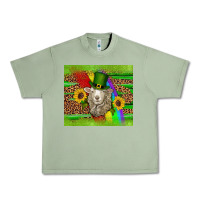 Oil Green st patricks sheep sunflowers rainbow serape leopard glitter Urban Heavy Tee - Artiststas