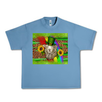 Pebble Blue st patricks sheep sunflowers rainbow serape leopard glitter Urban Heavy Tee - Artiststas