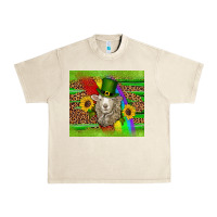 Sandshell st patricks sheep sunflowers rainbow serape leopard glitter Urban Heavy Tee - Artiststas