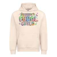 Sandshell somebody's feral child Urban Hoodie - MaliasSmallBusiness