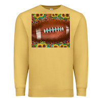 Antique Gold football leopard turquoise sunflower Premium Sweatshirt - JahusDesignShop