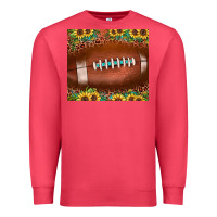 Cardinal football leopard turquoise sunflower Premium Sweatshirt - JahusDesignShop