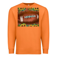 Carrot football leopard turquoise sunflower Premium Sweatshirt - JahusDesignShop